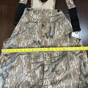 Vintage Mossy Oak camo overalls made in USA